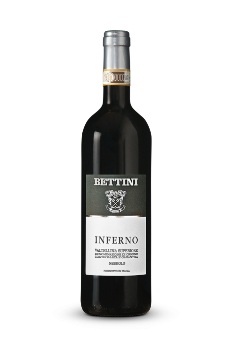 bottle of wine from Inferno Vini Bettini